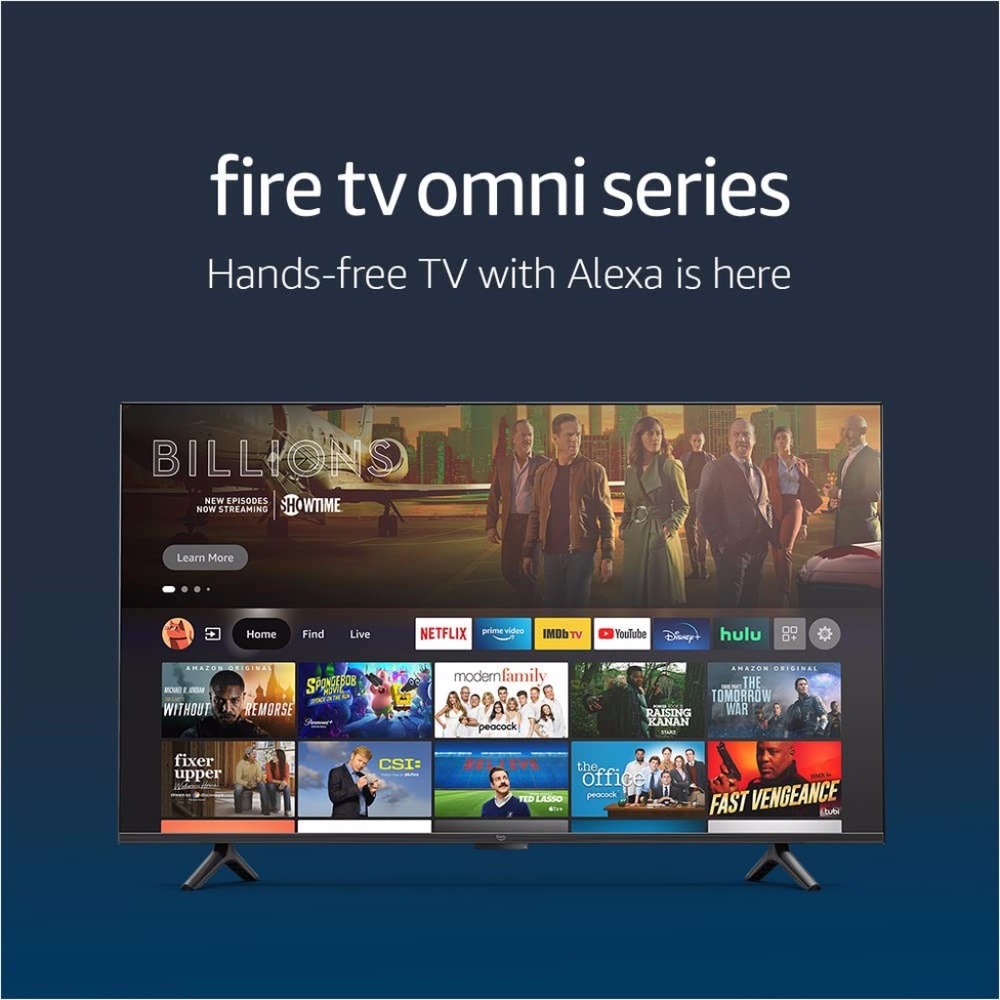 Amazon Fire TV 43" Omni Series 4K UHD smart TV, hands-free with Alexa